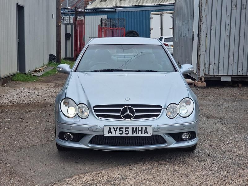 Used Mercedes CLK320 2005 Silver Coupe