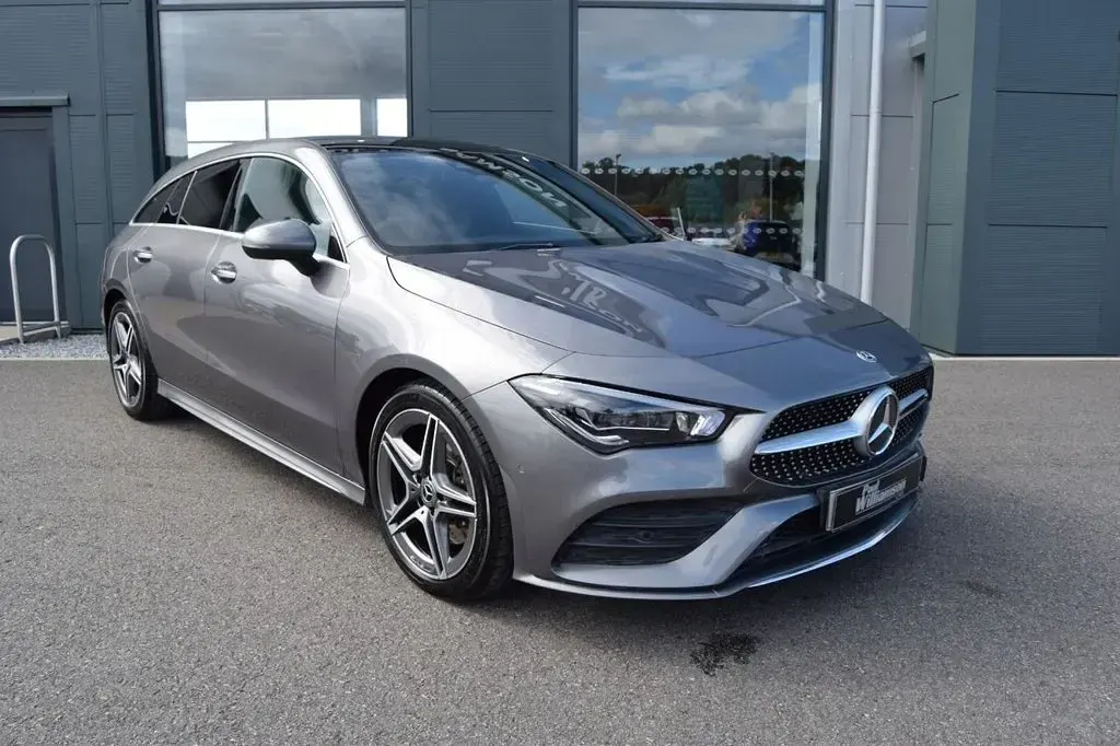 Used Mercedes CLA220 Shooting Brake AMG line 190 HP (139 kW) 2020 Grey Estate