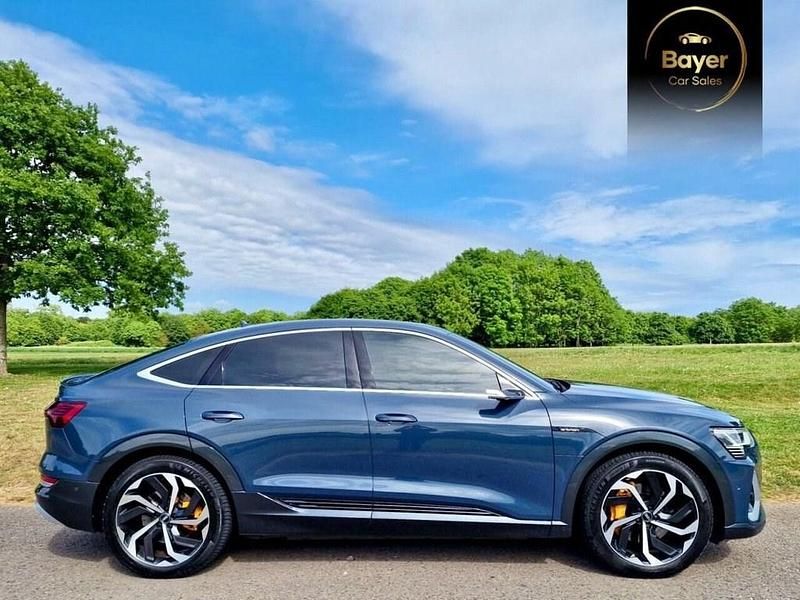 Used Audi e-tron Edition .1 300 kW (408 HP) 2020 Blue SUV
