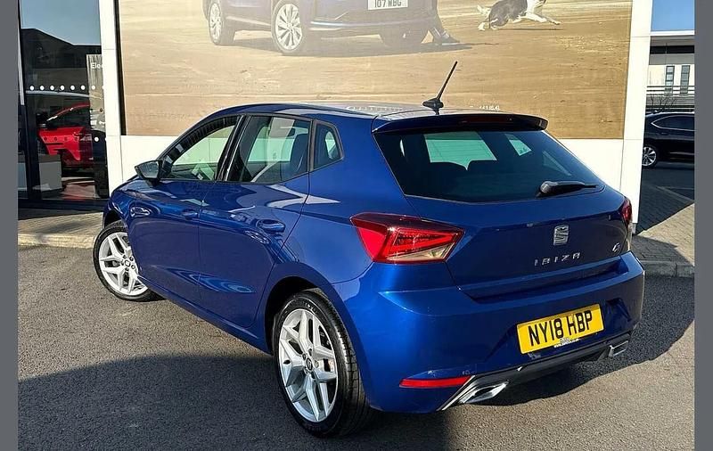 Used Seat Ibiza FR 113 HP (83 kW) 2018 Blue Hatchback