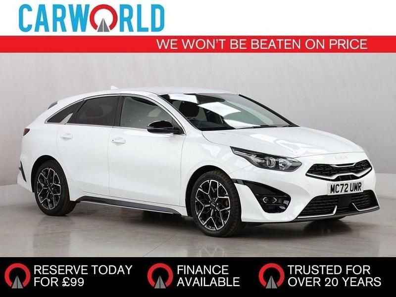 White Used 2023 Kia ProCeed GT-Line Hatchback | £17,001 (Fair price) - Image 1/3