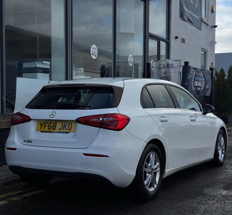 Used Mercedes A180 SE 136 HP (100 kW) 2018 White Hatchback