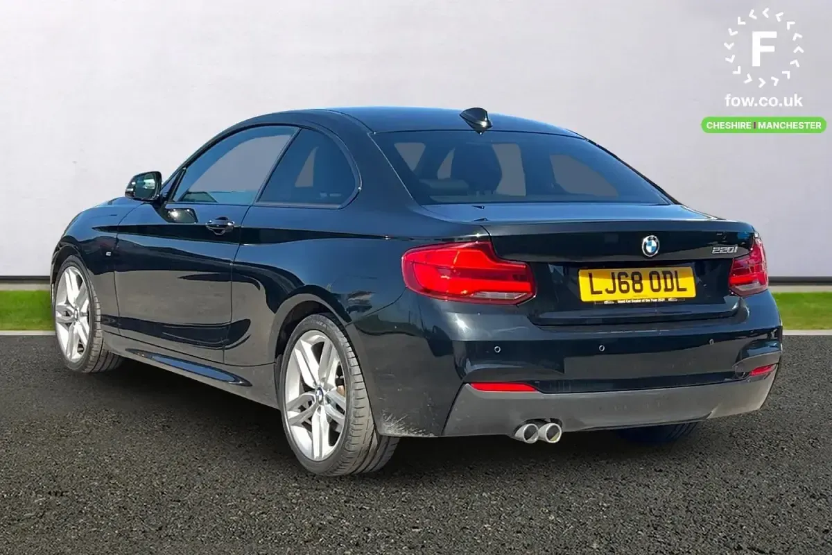 Used BMW 220 M Sport 2018 Black Coupe