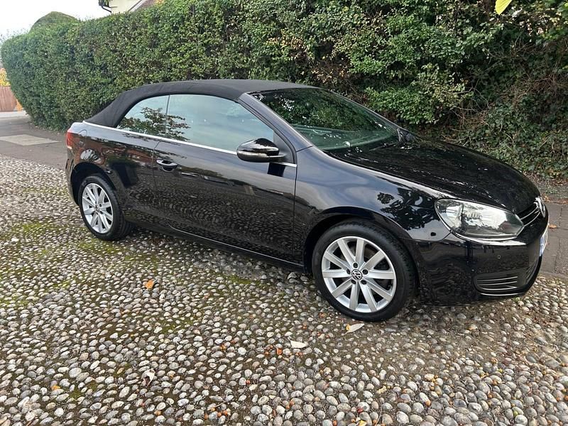Used VW Golf Cabriolet SE 140 HP (102 kW) 2013 Black Cabriolet