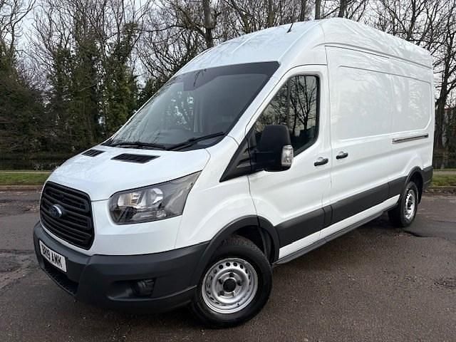 Used Ford Transit 130 HP (95 kW) 2019 White Van