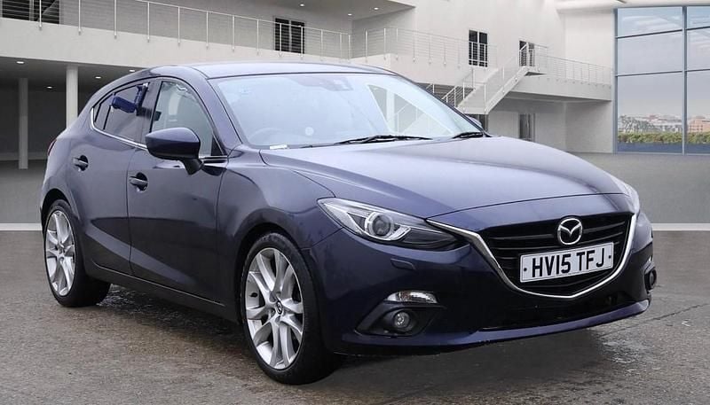 Blue Used 2015 Mazda 3 Hatchback | £4,995 (Super price) - Image 1/4