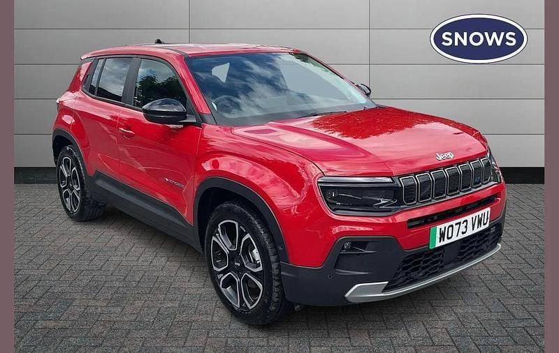 Red Used 2024 Jeep Avenger EV Summit SUV | £16,930 (Good price) - Image 1/4