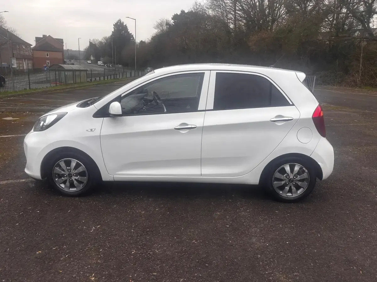 Used Kia Picanto 66 HP (48 kW) 2016 White Hatchback