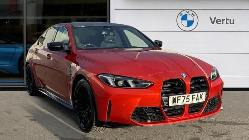 Orange Used 2025 BMW M3 Competition Edition Sedan | £74,274 (Fair price) - Image 1/3
