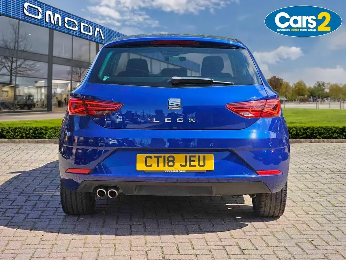 Used Seat Leon XCELLENCE 2018 Blue Hatchback