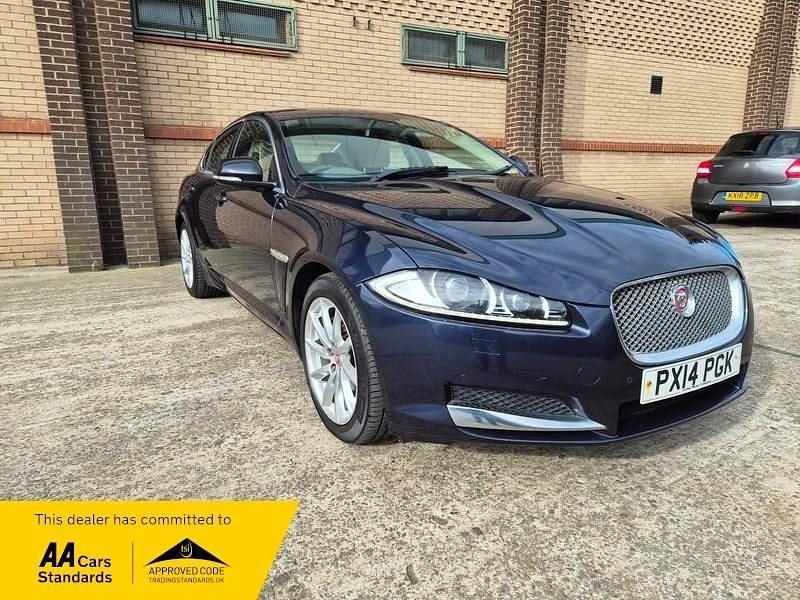 Used Jaguar XF Premium Luxury 200 HP (147 kW) 2014 Blue Sedan