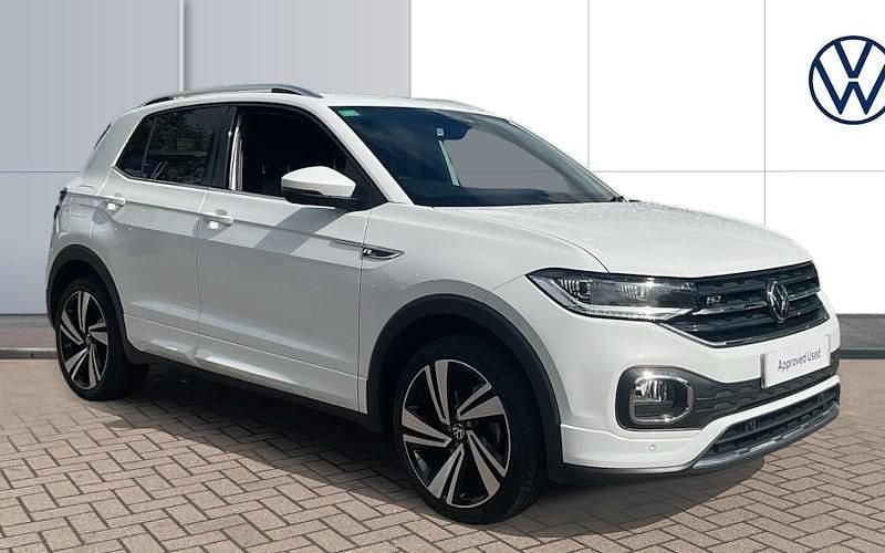 White Used 2022 VW T-Cross R-line SUV | £16,985 (Fair price) - Image 1/4