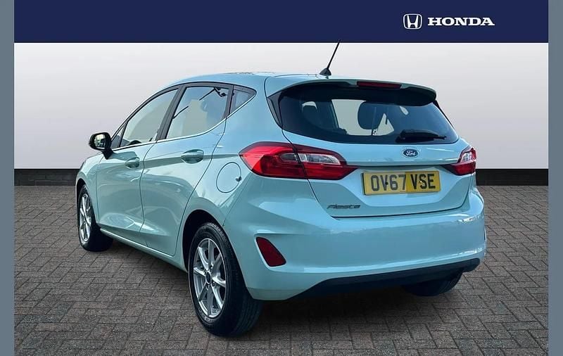 Used Ford Fiesta Zetec 99 HP (72 kW) 2017 Green Hatchback