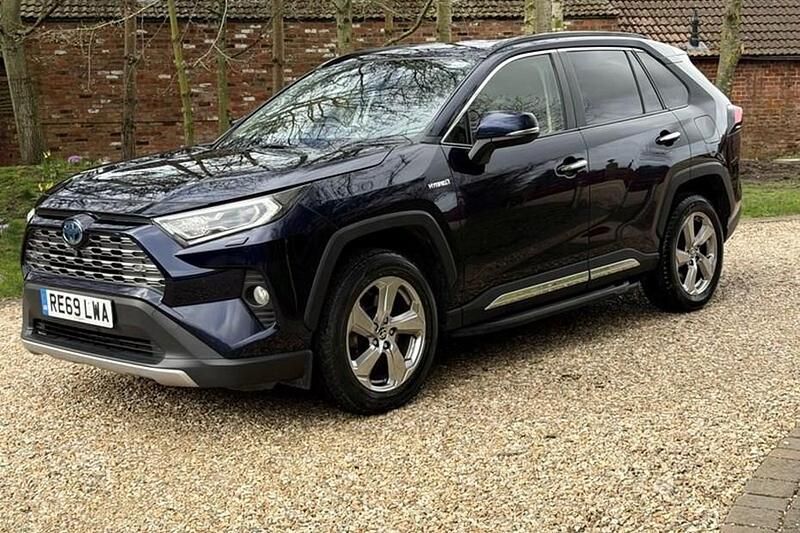 Used Toyota RAV4 Hybrid 2019 Blue SUV