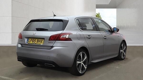 Begagnad Peugeot 308 GT-line 2015 Grå Halvkombi