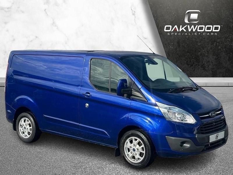 Used Ford Transit Custom Limited 155 HP (114 kW) 2014 Blue Van