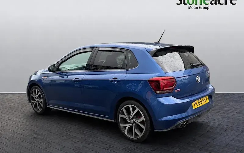Used VW Polo GTI 200 HP (147 kW) 2020 Blue Hatchback