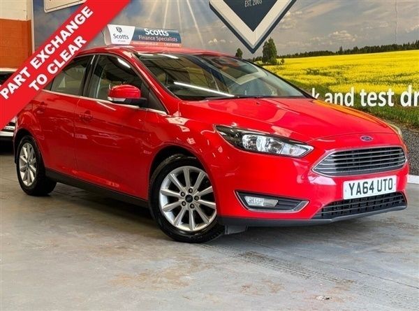 Red Used 2015 Ford Focus Titanium Hatchback | £2,500 (Good price) - Image 1/1