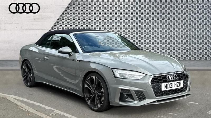 Grey Used 2021 Audi A5 Cabriolet Comfort Cabriolet | £28,765 (Fair price) - Image 1/4