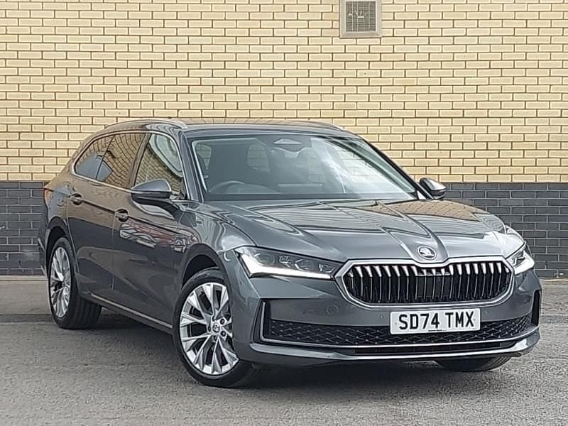 Grey Used 2024 Skoda Superb SE L Estate | £30,498 (Expensive) - Image 1/4