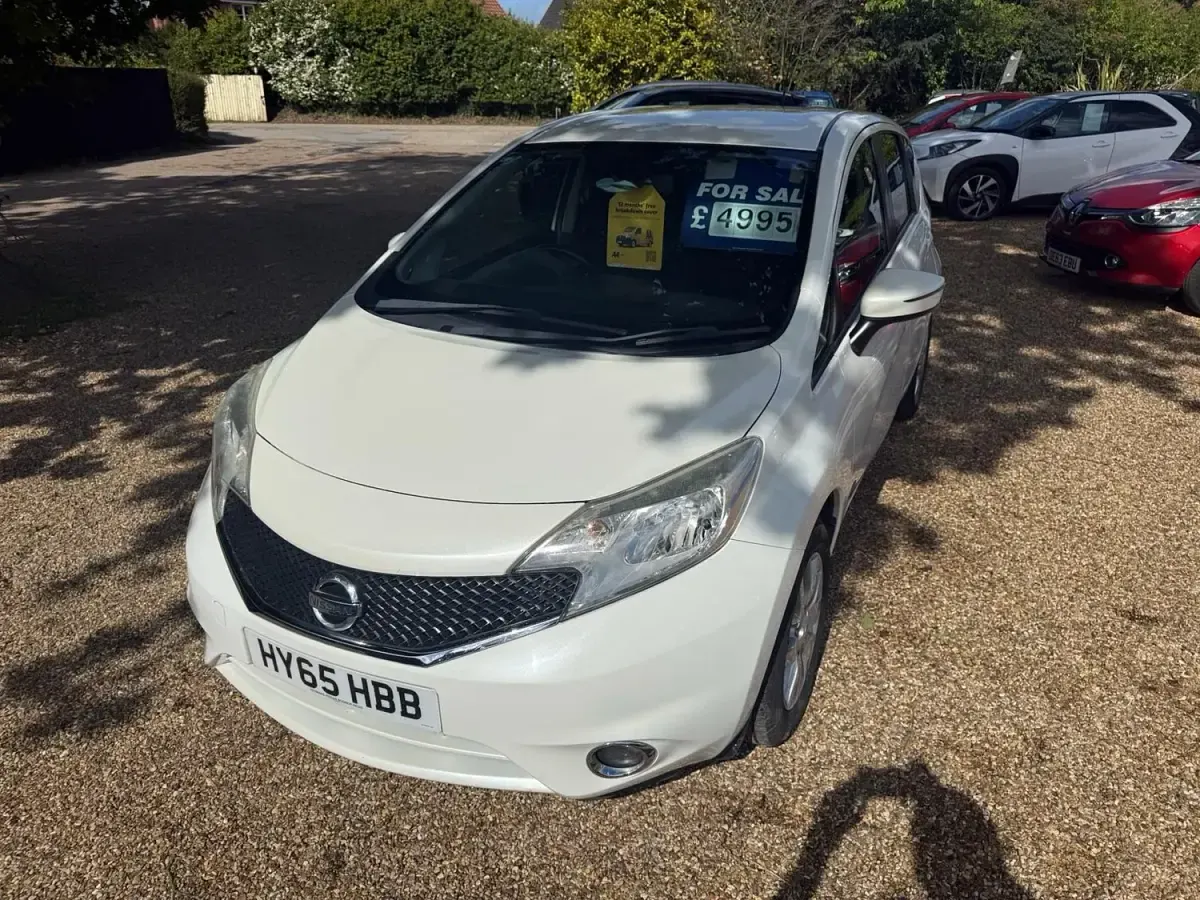 Używany Nissan Note Acenta Premium 2015 Biały Hatchback