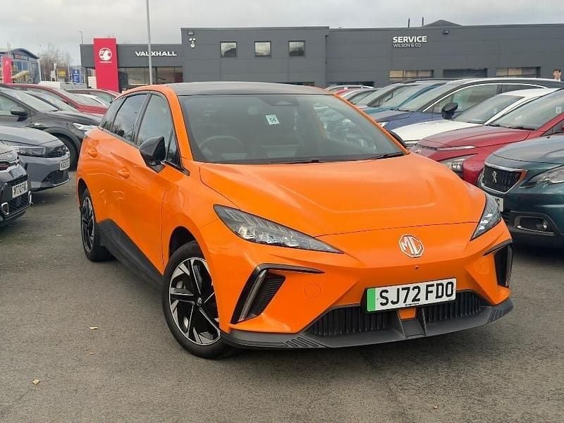 Orange Used 2022 MG MG4 EV Trophy Hatchback | £14,369 (Fair price) - Image 1/4