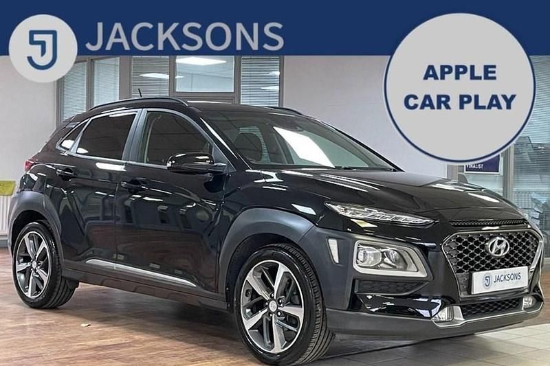 Black Used 2018 Hyundai Kona Premium SUV | £9,040 (Fair price) - Image 1/1