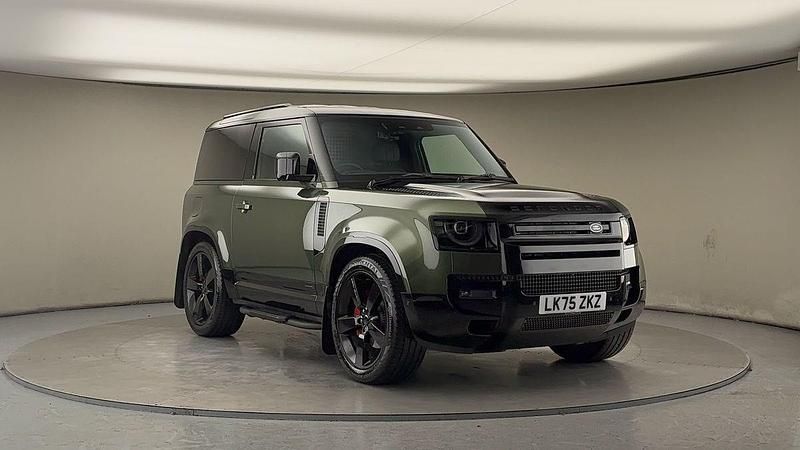 Used Land Rover Defender S 350 HP (257 kW) 2025 Woolstone green gloss SUV