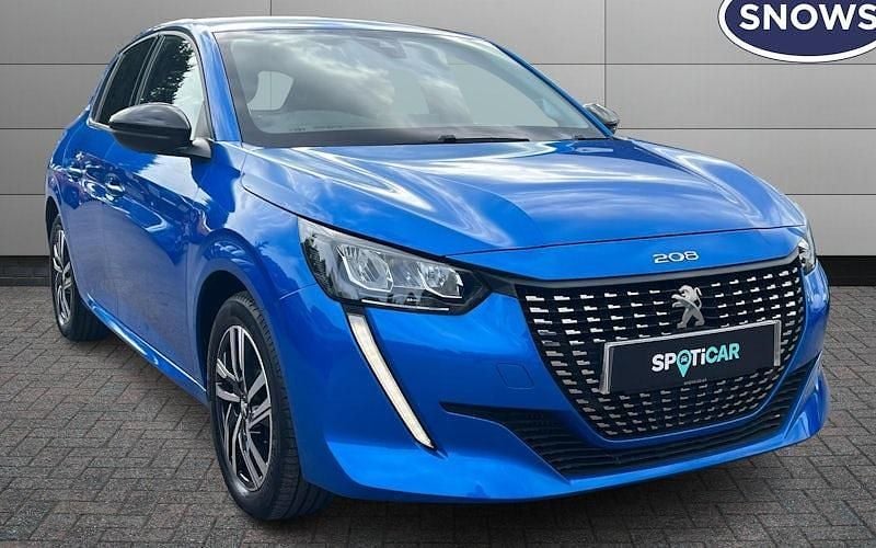 Blue Used 2022 Peugeot 208 Allure Premium Hatchback | £13,854 (Fair price) - Image 1/4