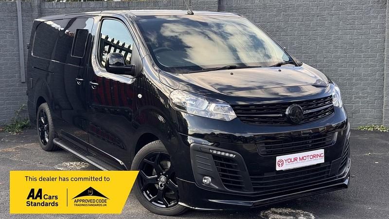Used Vauxhall Vivaro Sportive 145 HP (106 kW) 2022 Black MPV