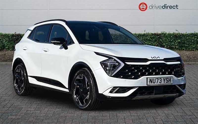 Used Kia Sportage GT-Line S 150 HP (110 kW) 2023 White SUV