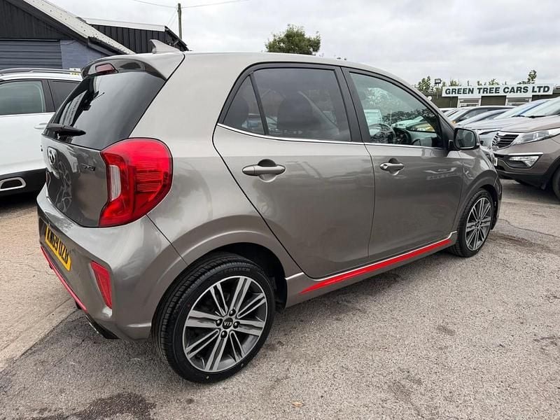 Used Kia Picanto GT-Line 99 HP (72 kW) 2019 Silver Hatchback
