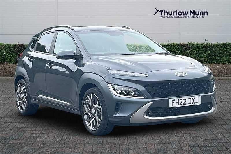 Grey Used 2022 Hyundai Kona Ultimate SUV | £20,789 (Fair price) - Image 1/4