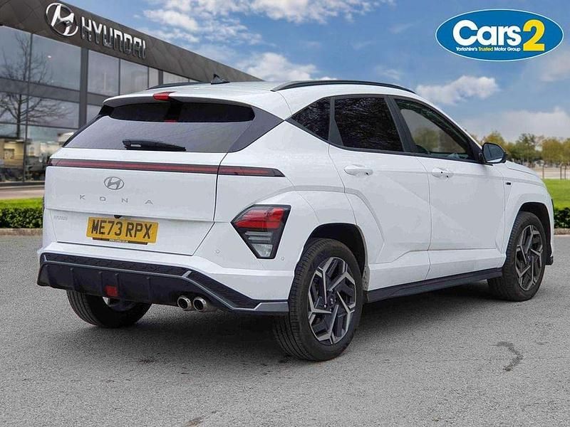 Used Hyundai Kona N Line 120 HP (88 kW) 2024 White SUV