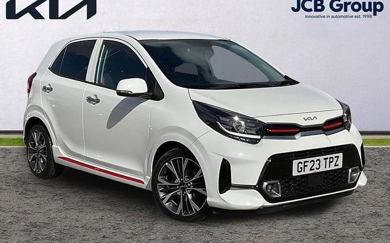 Used Kia Picanto GT-Line S 101 HP (74 kW) 2023 White Hatchback