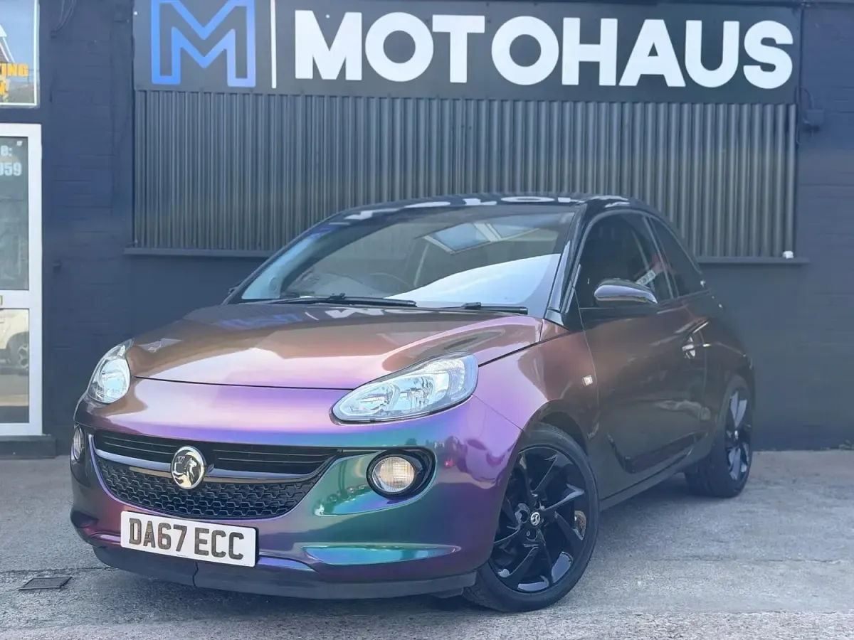 Used Vauxhall Adam S 70 HP (51 kW) 2017 Red Hatchback