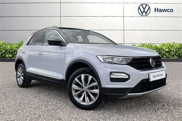 Silver Used 2019 VW T-Roc Design SUV | £14,495 (Fair price) - Image 1/4
