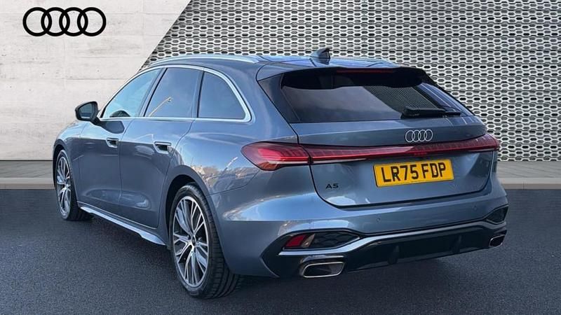 Used Audi A5 Sportback S-Line 204 HP (150 kW) 2025 Blue Hatchback