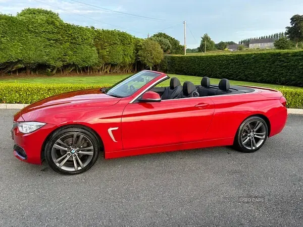 Used BMW 420 Cabriolet Sport Line 2015 Red Cabriolet