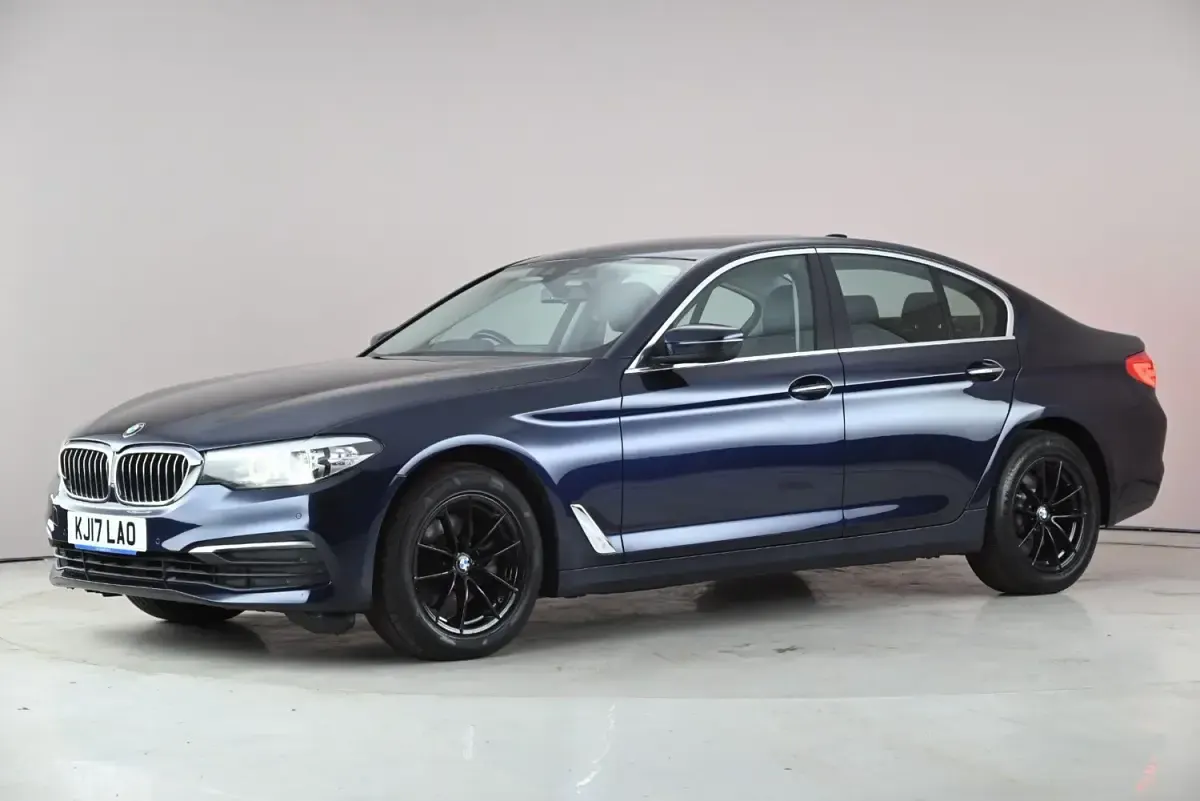 Begagnad BMW 520 2017 Blå Sedan