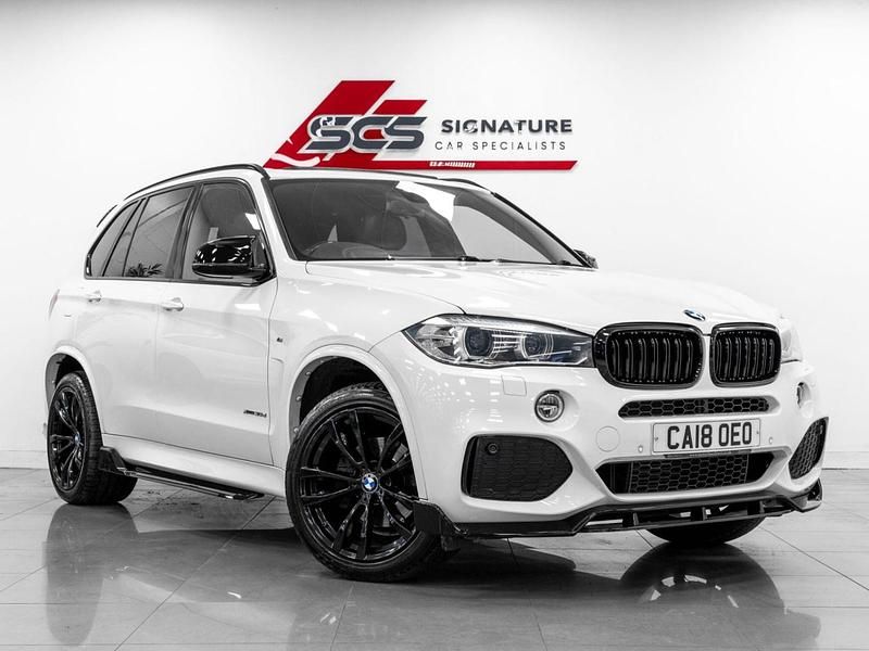 White Used 2018 BMW X5 M Sport SUV | £22,995 (Fair price) - Image 1/3