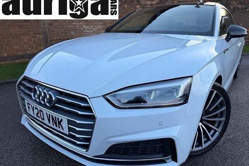 Used Audi A5 S-Line 190 HP (139 kW) 2020 White Coupe