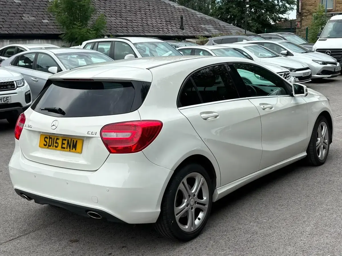 Used Mercedes A180 Sport Edition 2015 White Hatchback
