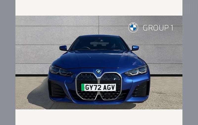 Used BMW i4 M Sport 250 kW (340 HP) 2022 Blue Sedan