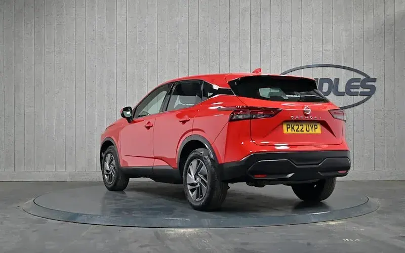 Used Nissan Qashqai Acenta Premium 140 HP (102 kW) 2022 Red SUV