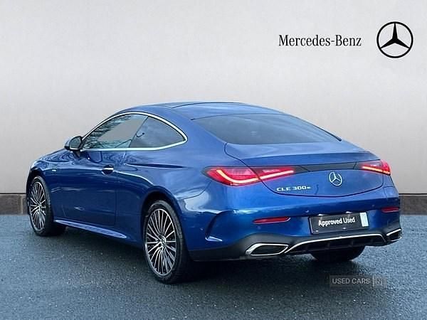 Used Mercedes CLE300 AMG Line Premium Plus 2025 Blue Coupe