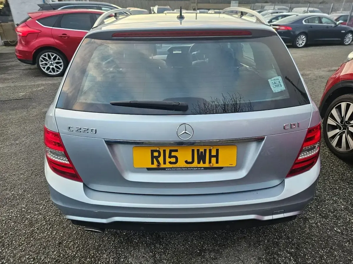 Used Mercedes C220 AMG 167 HP (122 kW) 2012 Silver Estate