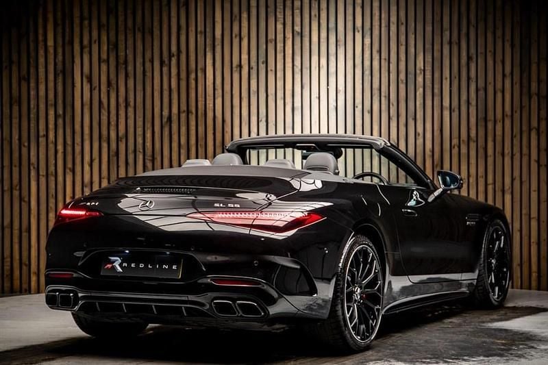 Used Mercedes SL55 AMG Premium Plus 2022 Black Cabriolet