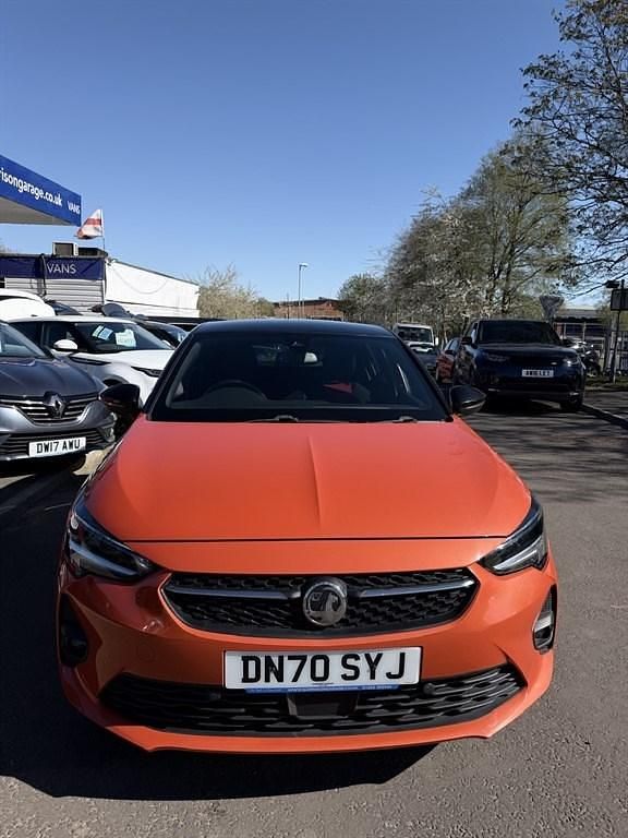 Used Vauxhall Corsa SRi 100 HP (73 kW) 2020 Orange Hatchback
