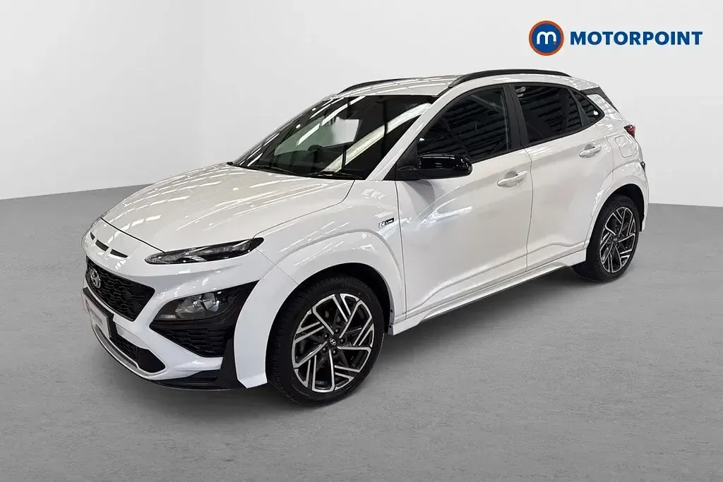 Used Hyundai Kona N Line 120 HP (88 kW) 2021 White SUV